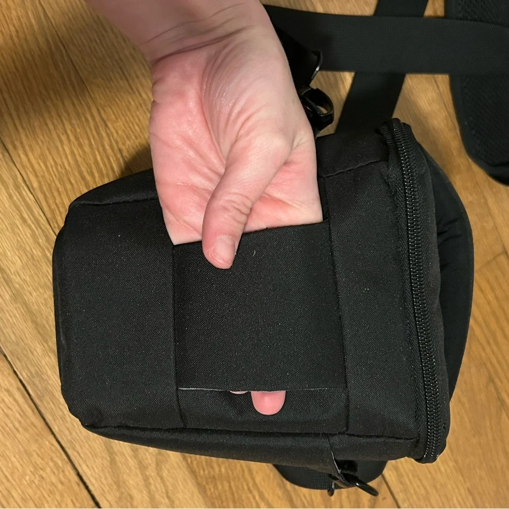 Black [pro]master camera bag. Water resistant. NWOT perfect condition!